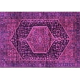 thumbnail image 1 of Ahgly Company Indoor Rectangle Persian Purple Traditional Area Rugs, 5' x 8', 1 of 4