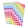 thumbnail image 2 of Cheers.US 3 Set/18 Pcs Round/Heart/Star Stickers, Round/Heart/Star Labels, Valentine's Day Love Decorative Sticker for Gift Packaging, Boxes, Crafting and Scrapbooking-5.91inx3.54inx0.12in, 2 of 7
