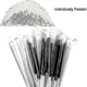 thumbnail image 4 of 100pcs Disposable Plastic Boba Milk Tea Drinking Straws, 4 of 5