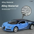 thumbnail image 4 of 1:36 Bugatti Toy Car Super Sport Vehicle Miniature Model Free Wheels Diecast Zinc Alloy Metal Collection Gift Car, 4 of 9