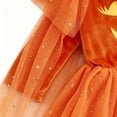 thumbnail image 6 of Miaoju Girls Halloween Dress Ruffle Skirt Festival Dress Up Tutu Dress for Halloween with Cape, 6 of 8