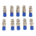 thumbnail image 2 of Milaget Premium 10 Sets RG6 F Compression Connectors Adapters Waterproof, 2 of 9