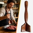 thumbnail image 2 of Wooden Ground Beef Masher, Heavy Duty Meat Chopper for Ground Beef, Natural Wood Hamburger Masher, Non-Scratch Meat Grinder for Nonstick Cookware, Kitchen Tool for Beef, Sausage, 1 Pcs, 11.0x3.14", 2 of 9
