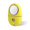 thumbnail image 2 of Humidificador Mist Spray Cool Mist Vapor Handheld USB Nanómetro operado Little Bear con espejo cosmético para viajar a casa Use amarillo 35 ml Inevent HA028152-03B, 2 of 7