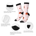 thumbnail image 4 of Fotbe Strawberry Calcetas Largas con Estampado para Hombre y Mujer – Calcetas de Compresión Transpirables y Elásticas, Viajar y Uso Diario Talla 5-11, 4 of 6