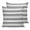 Gray, variant on Purple Grey Stripe Pillow Covers 20x20 Set of 2, Farmhouse Modern Art Striped Throw Pillow Covers Decorative Couch Cushion Cover, Microfiber Soft Square Pillowcases for Bedroom Living Room Sofa