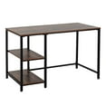 thumbnail image 1 of HOMCOM 47" Modern/Industrial Computer Writing Desk with 2 Storage Shelves for Home Office, Study, or Game Room, 1 of 5