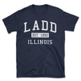 thumbnail image 1 of Ladd Illinois Classic Established Men's Cotton T-Shirt, 1 of 1