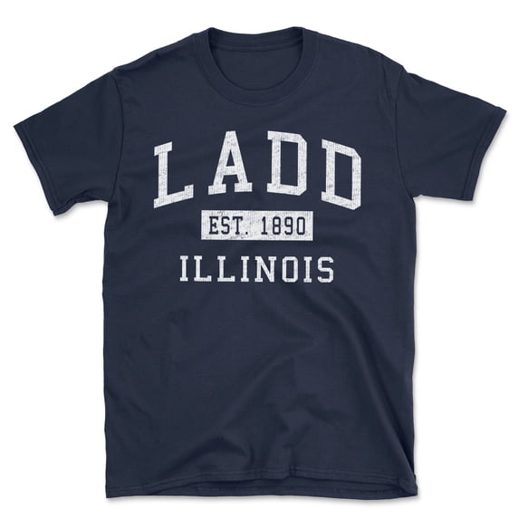 Ladd Illinois Classic Established Men's Cotton T-Shirt