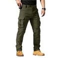 thumbnail image 2 of IAJDKMEK Men's Breathable Cargo Pants Ripstop - Multi-Pocket Work Pants for Men, Ideal as Hiking Pants and Travel Pants for Fishing and Construction, 2 of 9