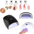 thumbnail image 3 of 48w Rechargeable Uv Led Gel Nail Lamp Dryer Quick-drying For All Nail Gels Polish Wireless Lcd Display 5 Timer Setting Nail Art Curing Lamp, 3 of 5
