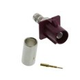 thumbnail image 1 of FA1-NDSP-C04-1 - SMB PLUG CRIMP RG58 PURPLE, 1 of 1