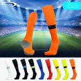thumbnail image 2 of Calcetines de fútbol profesionales de élite para adultos y niños, gruesos, absorbentes del sudor, antideslizantes, de tubo largo, para hacer ejercicio deportivo, 2 of 5