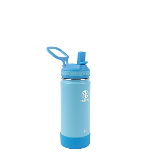 straw lid water bottle