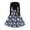 Royal Blue, variant on Women's Fashionable and Elegant Autumn and Winter Long-sleeved Round Neck Christmas Print Dress for Holiday Parties and Casual Wear, Stylish Women's Seasonal Dress,Light Blue,M