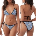 thumbnail image 3 of Disketp Corgi para Bañador de Dos Piezas para Mujer, Bikini Sexy Halter String, Conjunto de Bikini en Triángulo, 3 of 6