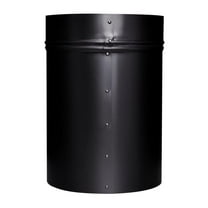 Imperial Manufacturing Slip Connector 8 " Black 24 Ga