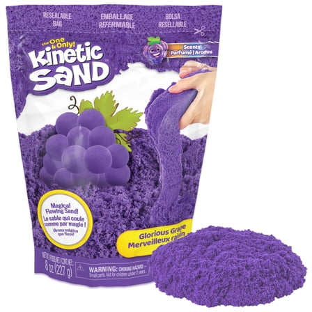 Kinetic Sand, 8oz Glorious Grape Scented Play Sand