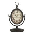thumbnail image 1 of Black Old Town London Metal Table Clock, 1 of 1