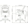 thumbnail image 5 of Lorell, Value Collection Mesh Back Task Chair, 1 Each, 5 of 6