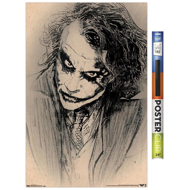 Film DC Comics - Le Chevalier Noir - Le Joker - Croquis