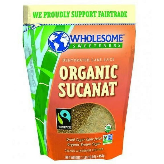 Wholesome Organic Sucanat Panela Whole Cane Sugar