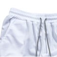 thumbnail image 3 of Tqyyweavej Men's Mesh Swim Trunks Pull-On Solid Color Board Shorts with Pockets Drawstring Breathable Swim Shorts with Compression Liner S-2XL, 3 of 4