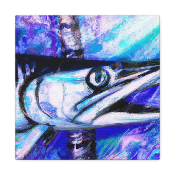 Barracuda in Expressionism - Canvas