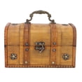 thumbnail image 2 of Maleta Vintage Caja de Almacenamiento Estilo Vintage Compacto Portátil Decorativo Atractivo Maleta Elegante Caja de Regalo con Cierre para Decoración del Hogar 215x125x13cm ANGGREK Otros, 2 of 8