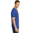 thumbnail image 3 of Port & Company Men's Classic Ringer T Shirt_Heather Royal/ Navy_4XL, 3 of 3