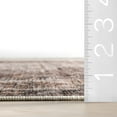 thumbnail image 6 of nuLOOM Blessing SplashGuard Machine Washable Area Rug, 9' 6" x 13' 6", Blessing Dark Brown, 6 of 11