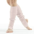 thumbnail image 2 of AWZXDE Women's Open-Toe Dance Socks, Yoga Leg Warmers for Practice Light Pink,One Size, 2 of 4