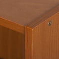thumbnail image 3 of Furinno Pasir 3 Tier Storage Bookshelf with 3 Enclosed Doors, Light Cherry, 3 of 7