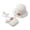White, variant on LiuXxxx Girls Straw Sun Hat Set With Flower Bag For Tourism Children Age 27 Baseball Caps White