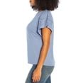 thumbnail image 3 of Gap Women's Eyelet Short Sleeve Shirt in English Manor Blue, Medium, 3 of 4