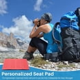 thumbnail image 5 of 2X Personalized Folding Foam Waterproof Seat Pad Chair Cushion Red+Black,2pcs Chair Cushion,, 5 of 10