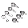 thumbnail image 4 of 7Pcs Measuring Cups Set Stainless Steel Stackable Multifunctional Metal Nesting Measuring Cups Set for Kitchen Tools, 4 of 19