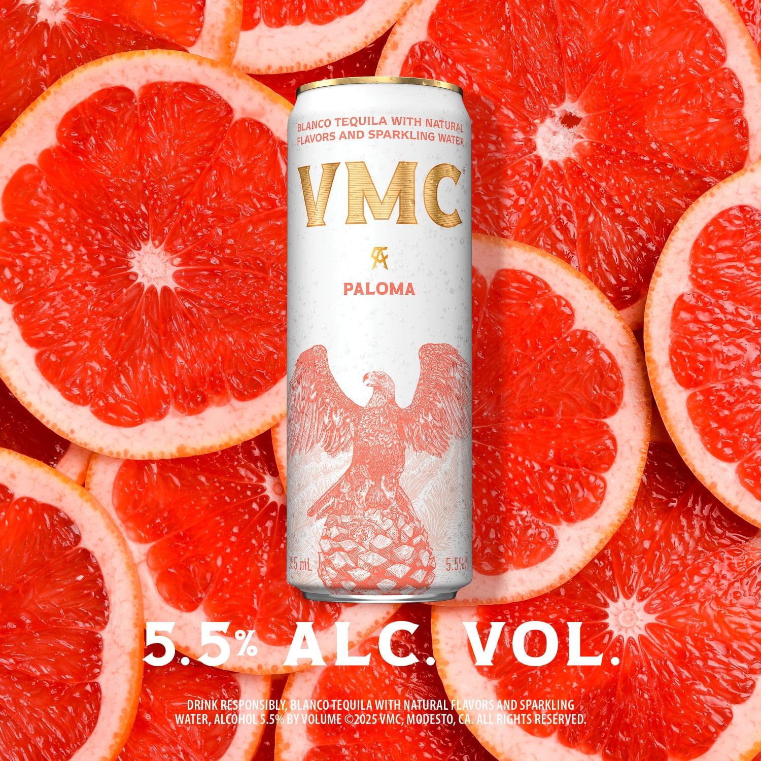 VMC Paloma Tequila Cocktail, 700ml Can, 5.5% ABV