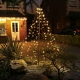 thumbnail image 5 of TORCHSTAR Solar String Lights, 200 LED Deck String Lights, Warm White, Pack of 2, 5 of 6