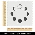 thumbnail image 2 of Moon Phases Circle DIY Cookie Wall Craft Stencil - 9.0 Inch, 2 of 5