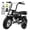 BLACK, variant on FRP 40cc Gas Powered Mini Bike Bundle Training Wheels for New Rides, 4-Stroke Off Road Mini Bike, Youth Pocket Bike with Pull Start & Disc Brake, 18 MPH Max Speed (Red)