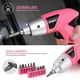 thumbnail image 4 of Juego de herramientas Hi-Spec, 19 unidades, 3,6 V, USB de pequeña potencia, color rosa, 4 of 7