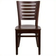 thumbnail image 4 of Flash Furniture Chaise de Salle à Manger en Noyer Darby, 4 of 4
