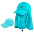 thumbnail image 1 of Detachable Sun Cap with Neck with Neck Face Face Flap Cover Outdoor Fishing Hats Sun Protection Visor Caps, 1 of 5