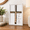 White M 10*15", variant on White L 16*22" Three Strand Cord Wedding Unity Cross Sign For Ceremony