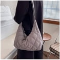 thumbnail image 4 of Kukuzhu Quilted Bags For Women Crossbody Lightweight Padding Puffer Tote Bag Trendy Y2k Puffy Shoulder Bag Trendy Y2k Hobo Bag, 4 of 8