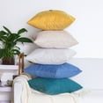 thumbnail image 3 of AUQ 2Pcs Pillow Covers,Simple Style Outdoor Pillows,Geometric Throw Silk Pillow Case,Style 2, 3 of 3