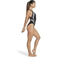thumbnail image 2 of Women's Speedo 7723950 Active Quantum Fusion Splice One Piece Swimsuit (Black 6), 2 of 14