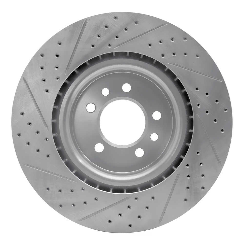 Dynamic Friction Company 830-11011R DFC Geoperformance Rotor - Drilled and Slotted