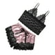 thumbnail image 4 of de para mujer Cami Ropa de dormir Top de encaje y pantalones cortos Despedida de soltera Rosa XXL Sunnimix Mujer de encaje braga, 4 of 8